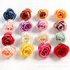 Flores Artificiales de Rosa para Bodas, Capullos de Flores Falsas, Flores de Seda, Decoración Hecha a Mano Materiales DIY, Accesorios de Flor para Peineta Estilo Bosque