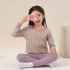 Pijamas para niños Algodón puro Ropa y pantalones de otoño para niños Set de ropa interior térmica para bebés para niñas Suéter básico de algodón para niños pequeños
