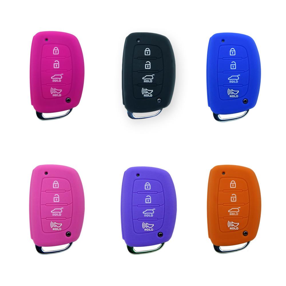 现代悦动钥匙套ix35锁匙包索纳塔硅胶保护套 (17).jp