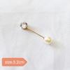 Artefacto para la cintura de los pantalones pasador de cintura broche anti-exposición broche de corsage de alta gama joyería hebilla de broche de perlas