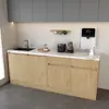 Balcão de Bar com Água para Empresa Comercial, Balcão Ilha de Mármore para Sala de Chá, Bar Montado na Parede, Bar de Chá, Mesa de Preparo de Café, Mesa de Operação e Corte