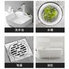 Adesivos Descartáveis Multiuso Anti-entupimento para Ralo de Chão de Banheiro, Tela de Filtro para Ralo de Esgoto de Cozinha, Tampa de Ralo de Chão