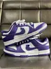 Zapatos Originales Puros para Hombre Putian Dunk Low Gris Blanco Gris Humo Niebla Retro Tenis Casuales Deportivos para Correr para Mujer