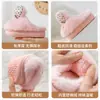 Pantuflas de Algodón para Niños y Niñas en Otoño e Invierno, Conejito de Bebé para el Hogar Antideslizantes Cálidas Pantuflas para Padres e Hijos, Zapatos de Algodón para Interiores