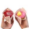 Internet Red Caja de Empaque Creativa para Donas Bolsa Tote para Hornear Bolsa para Snacks Sticker Cono de Papel Desechable para Helado