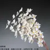 Ventas Directas de Fabricantes de Comercio Exterior: Flores Artificiales Blancas, Flores Falsas Estilo Bosque, Materiales Florales para Bodas, Flores para Decoración de Salón de Bodas