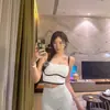 Luz Blanca Lujo Nicho Sexy Cómoda Camisola Slim Verano Simple Cómoda Versátil Socialité Chica Caliente Top