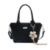 Bolsa Tote Nova Retro Transfronteiriça para Mulheres, Bolsa de Ombro Transversal Versátil de Textura Estilo Coreano, Bolsa Saco de Mão da Moda