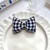 Lindo Lazo de Cuadros Colgante DIY Dibujos Animados Lazo Accesorios de Decoración para Bolsos Zapatos Calcetines Ropa Tocado Broche