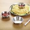 Plato para salsa transfronterizo de acero inoxidable 304 con tapa a prueba de polvo y fugas, plato para condimentos de 50 ml, plato para condimentos, taza para mojar de tamaño pequeño