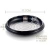Melamina plato pequeño plato comercial para olla caliente plato para barbacoa plato para bocadillos plato frío plato para salsa plato de plástico vajilla de porcelana