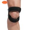 Esportes ao ar livre respirável dupla camada pressurizada amortecedora cinto de patela equitação basquete proteção ajustável okcloth joelheiras