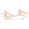 En stock Soporte Simple para Computadora Estante Elevado de Madera para Laptop Estante de Almacenamiento para Escritorio de Oficina Soporte para Laptop