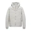 2026 Nueva Chaqueta de Algodón Acolchada de Invierno para Hombre Abrigo de Algodón Acanalado de Grafeno Ropa de Algodón Caliente con Capucha