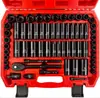 1/2 polegada 35 peças de soquete pneumático conjunto completo DT Conjunto de soquetes longos e curtos soquete pneumático 27 peças soquete pequeno para pistola de ar