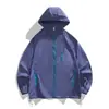 Chaqueta de Nailon UPF50+ Resistente a las Arrugas 40D Anti-UV para Piel para Parejas, Ultra-Delgada Transpirable para Deportes al Aire Libre Running, Moderna