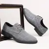 [Colección Tallas Grandes 39-47] Zapatos de Cuero Casual de Negocios para Hombre con Cordones y Sin Cordones Zapatos de Cuero para Hombre Zapatos de Trabajo Boda