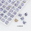 Pedras de Strass para Unhas Dongzhou 6*6mm Cabeça de Gato, Strass Cabeça de Tigre, Unhas Vestíveis em Formato de Animal, Zircônia de Imitação Acessórios DIY para Nail Art, Atacado de Fábrica