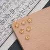 Accesorios Promocionales para Joyería DIY y Pasadores de Estilo Tradicional, Materiales Hechos a Mano, Soportes de Flor de Osmanthus, Soportes para Cuentas, Separadores