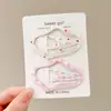 Pinzas de Corazón de Colores para el Cabello de Niñas, Pinzas para Flequillo, Pinzas Laterales para la Frente, Pasadores para la Parte Trasera de la Cabeza, Pinzas BB para Cabello Suelto, Accesorios para el Cabello