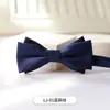 Pajarita para Hombre Boda Novio Padrino Banquete Fiesta Cabeza Plana Pajarita Vestido Formal Casual Negocios Caballero Doble Corbata