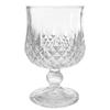 Copo de cristal de uísque vintage esculpido criativo vintage copo de cristal estilo luxo leve Bar avançado beber taça de vinho
