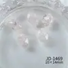Acessórios de Diamante Flor de Gelo Triturado Cor de Ovo de Pombo, Cor Sólida Estilo Ins Textura de Alta Qualidade DIY Nail Art Acessórios de Diamante de Vidro Cristal