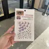 Adesivos de Diamante para Crianças, Adesivos de Pintura Facial de Pedras de Cristal, Adesivos Decorativos para Meninas, Adesivos Doces para Maquiagem de Palco Facial, Adesivos para o Canto dos Olhos