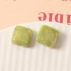 16mm humo sentido dos colores Halo polvo dorado cuadrado diy resina accesorios aretes horquilla material funda teléfono móvil mayoreo