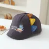 Gorra para Niños con Bordado de Dinosaurio Lindo, Nuevo Boina Coreana Estilo Primavera para Niños, Gorra de Visera Delantera Moda y Elegante