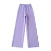 Cárdigan Sudadera de Forro Polar con Capucha, Top de Punto Ajustado, Pantalones de Punto de Pierna Ancha, Pantalones Fluidos Rectos Largos hasta el Suelo