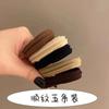 Diadema Simple Gruesa de Alta Elasticidad Sin Costuras Adorno para la Cabeza Accesorios para el Cabello Banda de Cuero Ins Cabeza Estudiante Alto Valor Super Hada