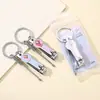 2026 Novo Modelo Binhongjia Kit de Cortador de Unhas Fofo Menina Cortadores de Unha Planos e Limpador de Ouvido Combinação Tesoura de Unha