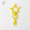 Acessórios de Liga Estrela de Cinco Pontas Fivela Pendente Fecho Lagosta Boneca DIY Corrente de Chaveiro Estrela Acessórios de Joias DIY Contas