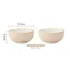 Conjunto de Louças e Pratos Cerâmicos Japoneses para Uso Doméstico Novo 2024 Cor Sob Esmalte Tigela de Arroz e Prato de Jantar de Alto Valor Presente de Inauguração