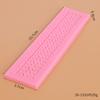 Molde de Silicone Fondant Tapete Grande Textura Casca Molde de Silicone Fondant Molde para Bolo de Chocolate Sobremesa