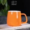Fonte caneca fábrica grande capacidade cerâmica copo cor esmalte barriga copo café copo presente atacado logotipo impresso