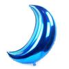 Globo de película de aluminio de luna de 10 pulgadas al por mayor Decoración de fiesta del Festival de Medio Otoño estrella de cinco puntas luna niños boda globo de papel de aluminio
