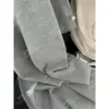 DestacadoYuran 26 Nueva Colección de Principios de Otoño: Vestido de punto de manga corta, corte holgado, teñido en hilo, lavado con enzimas de aire, botón de perla