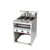 Cocedor de Fideos Comercial, Vertical de Seis Cabezales, Control Inteligente de Temperatura, Temporizador Eléctrico, Cocedor de Sopa de Fideos Multifuncional de Mesa