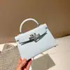 Bolso Kelly Segunda Generación Estampado de Palma 2026 Nuevo Bolso de Mano de Lujo para Mujer Bolso Cruzado Texturizado para Mujer