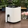 Freidora de Aire Transfronteriza para Uso Doméstico, Multifuncional, Inteligente, de Alta Potencia, Gran Capacidad, Sin Aceite, Bajo en Grasa, para Asar Alitas de Pollo y Papas Fritas, Freidora Eléctrica