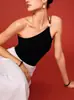 Top Feminino Alcinha Decotado Estilo Francês, Estilo Garota Picante de Verão, Barra Irregular, Estilo Puro Desejo, Design Outerwear, Tomara que Caia