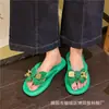 Pantuflas de EVA con suela gruesa y sensación de mierda, para el hogar, verano, color caramelo, hada, viento, playa, chanclas para exteriores, comercio exterior, venta al por mayor