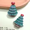 Joyería de Resina Serie de Papá Noel Accesorios DIY Hecho a Mano Funda para Teléfono Móvil Pasador Cuerda para el Cabello Caja de Almacenamiento Colgante para Bolsos