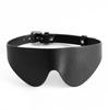 Mascarilla para Ojos Sexy Sm, Mascarilla para Ojos Bloqueadora de Luz, Juguetes Sexuales, Accesorios de Bondage y Entrenamiento para Adultos, Material de PU Negro