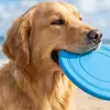 Frisbee para Cachorro, Pacote Atacado Brinquedo Voador para Cachorro, Frisbee Leve Interativo de Borracha Macia para Cachorro, Adequado para Cães Pequenos - Flutua na Água, Seguro para os Dentes, 7 Polegadas (Aproximadamente. 17,8 centímetros).
