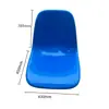 Asientos de Gradas de Fibra de Vidrio, Superficie de Silla Hueca Moldeada por Soplado de Plástico, Superficie de Taburete de Gradas, Mesa de Comedor de Cafetería, Silla para Línea de Espera