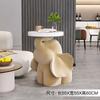 Bonita mesa de centro con forma de elefante, ideal como regalo de inauguración de la casa, decoración de suelo, decoración flocada para el hogar, mesa auxiliar para sofá de sala de estar.