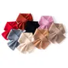 100% cachemira 2026 otoño e invierno nuevo para mujer color liso versátil perforado cálido calentador de cuello bufanda tejida triangular